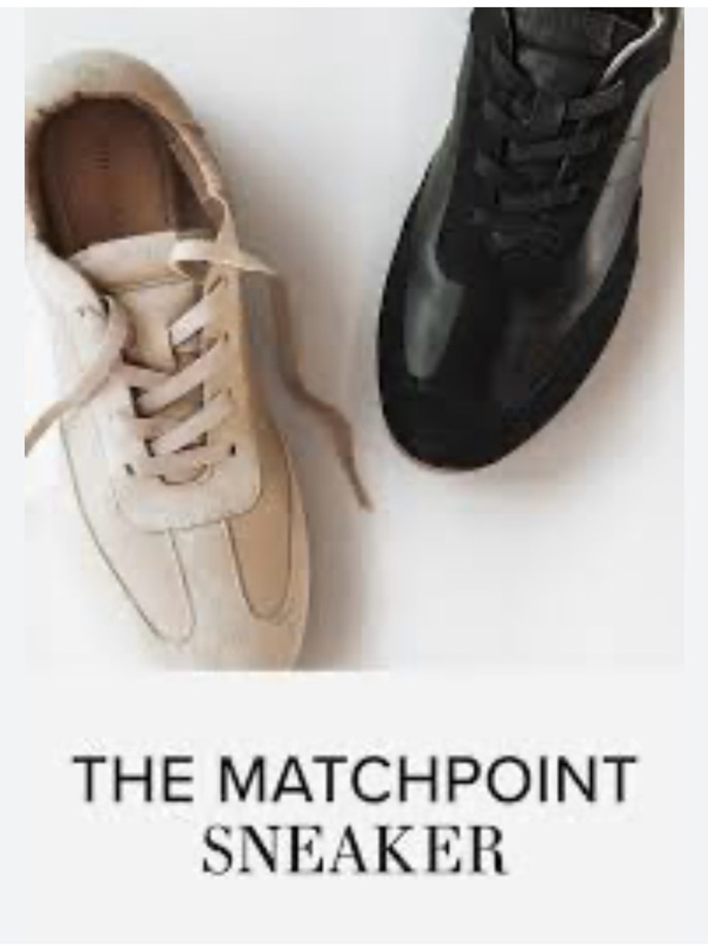 Poppy Barley Matchpoint Leather Sneakers